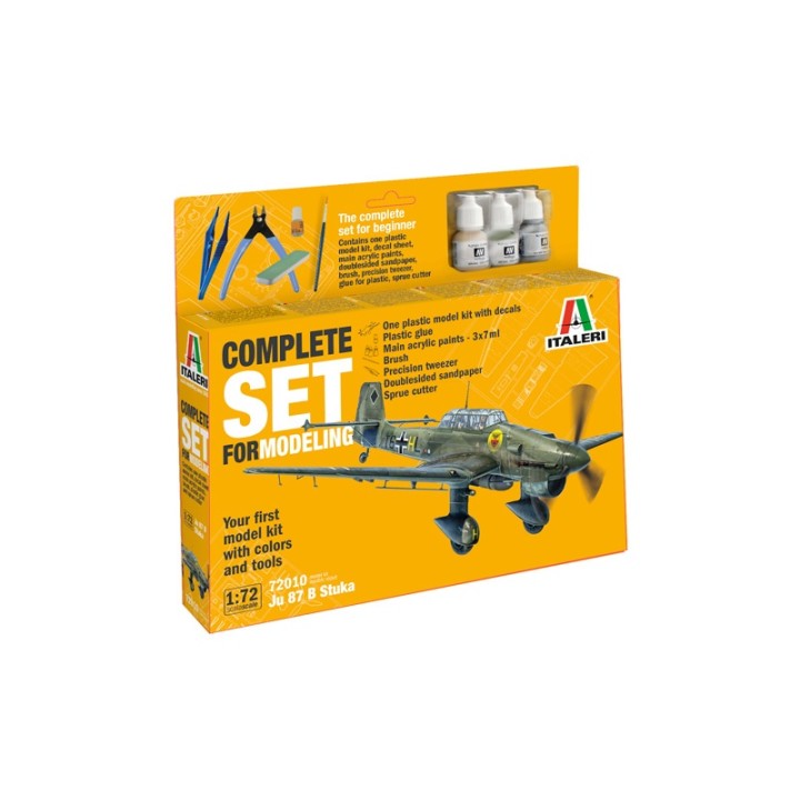 SET INICIO JU-87B STUKA ITALERI 72010 ESCALA 1/72