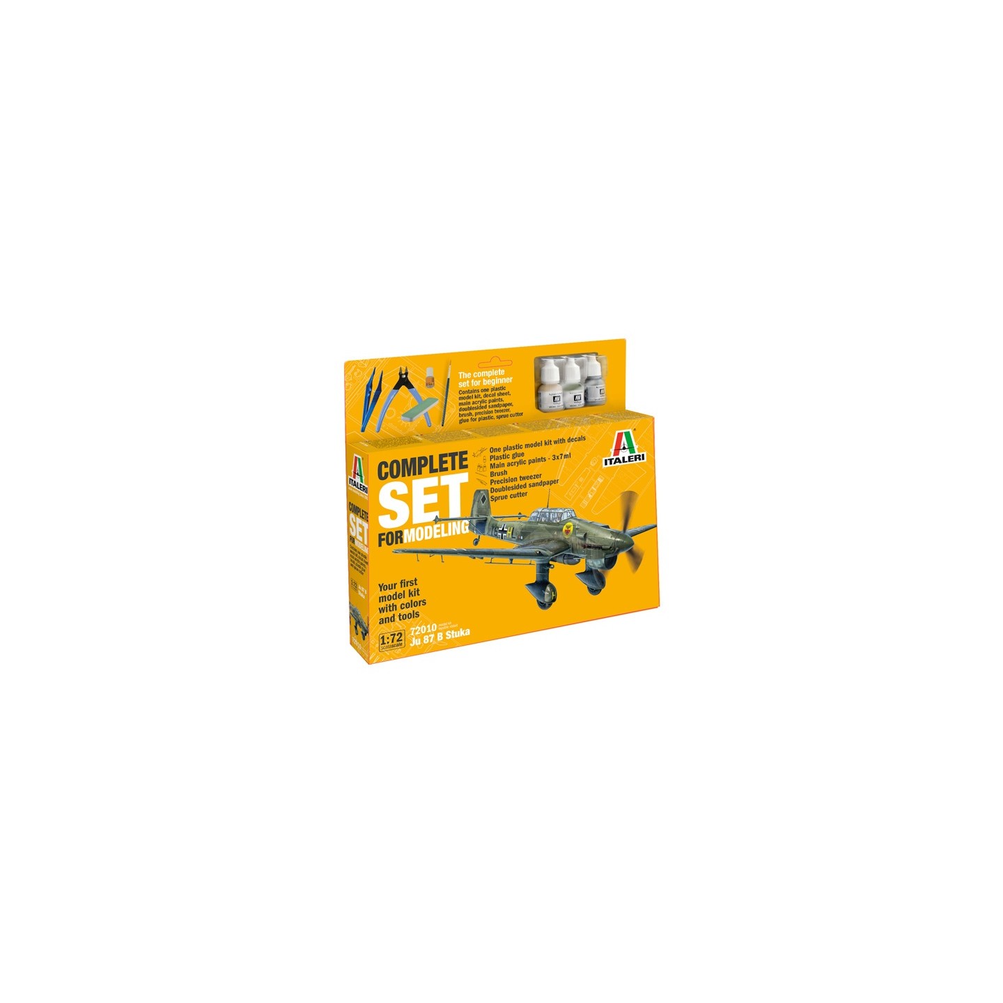 SET INICIO JU-87B STUKA ITALERI 72010 ESCALA 1/72