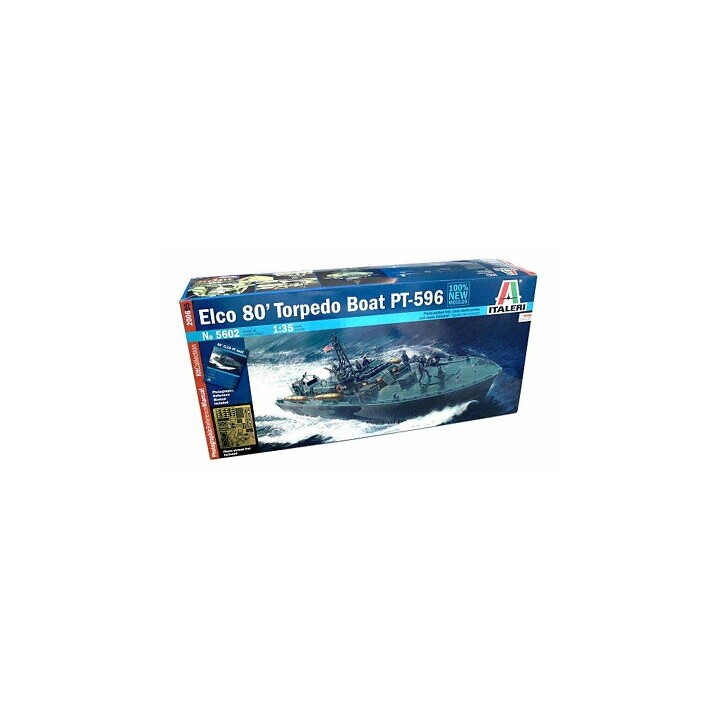 ELCO 80´ TORPEDO PT-596 ITALERI 1/35