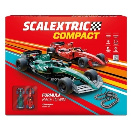 CIRCUITO FORMULA 1 SCALEXTRIC COMPACT C10510S500 1/43
