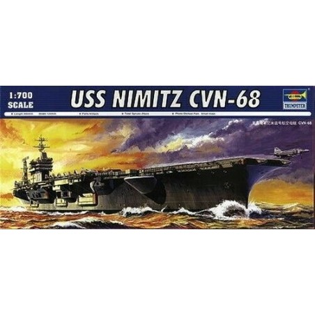 USS NIMITZ CVN-68 TRUMPETER 1/700