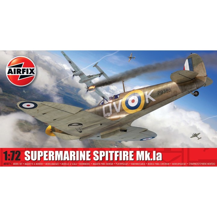 SPITFIRE Mk.Ia SUPERMARINE AIRFIX A01071C ESCALA 1/72