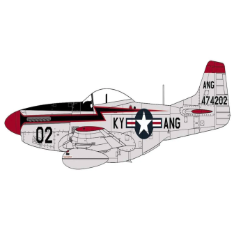 NORTH AMERICAN F-51D MUSTANG AIRFIX 1/72