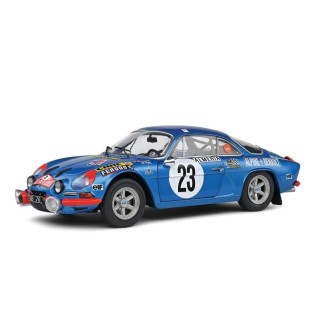 RENAULT ALPINE A110 1600S Nº23 MONTE CARLO 1972 SOLIDO S1804208 ESCALA 1/18