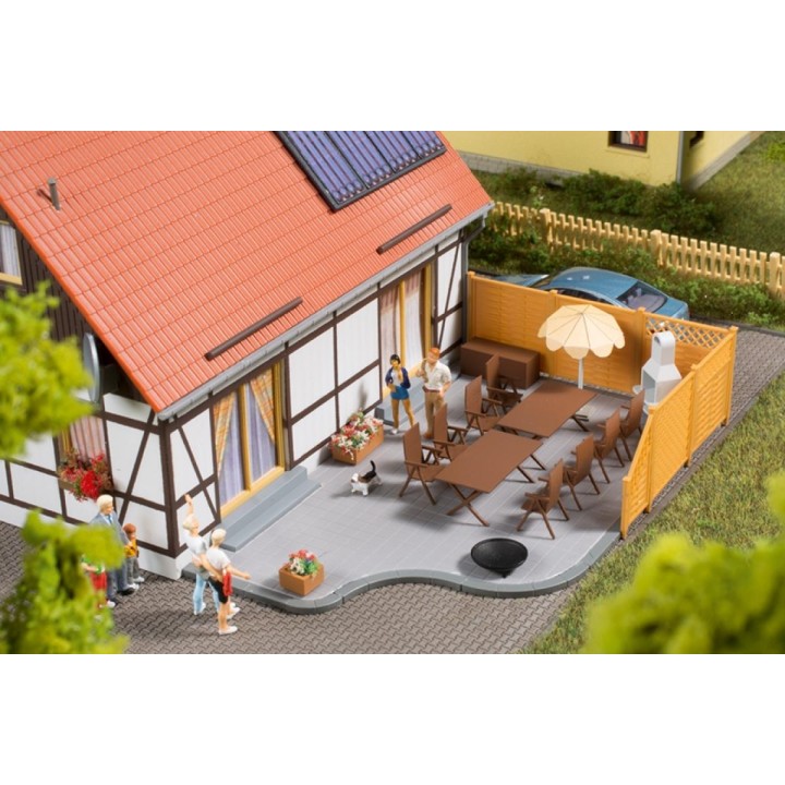 MOBILIARIO DE JARDIN AUHAGEN 41650 ESCALA H0