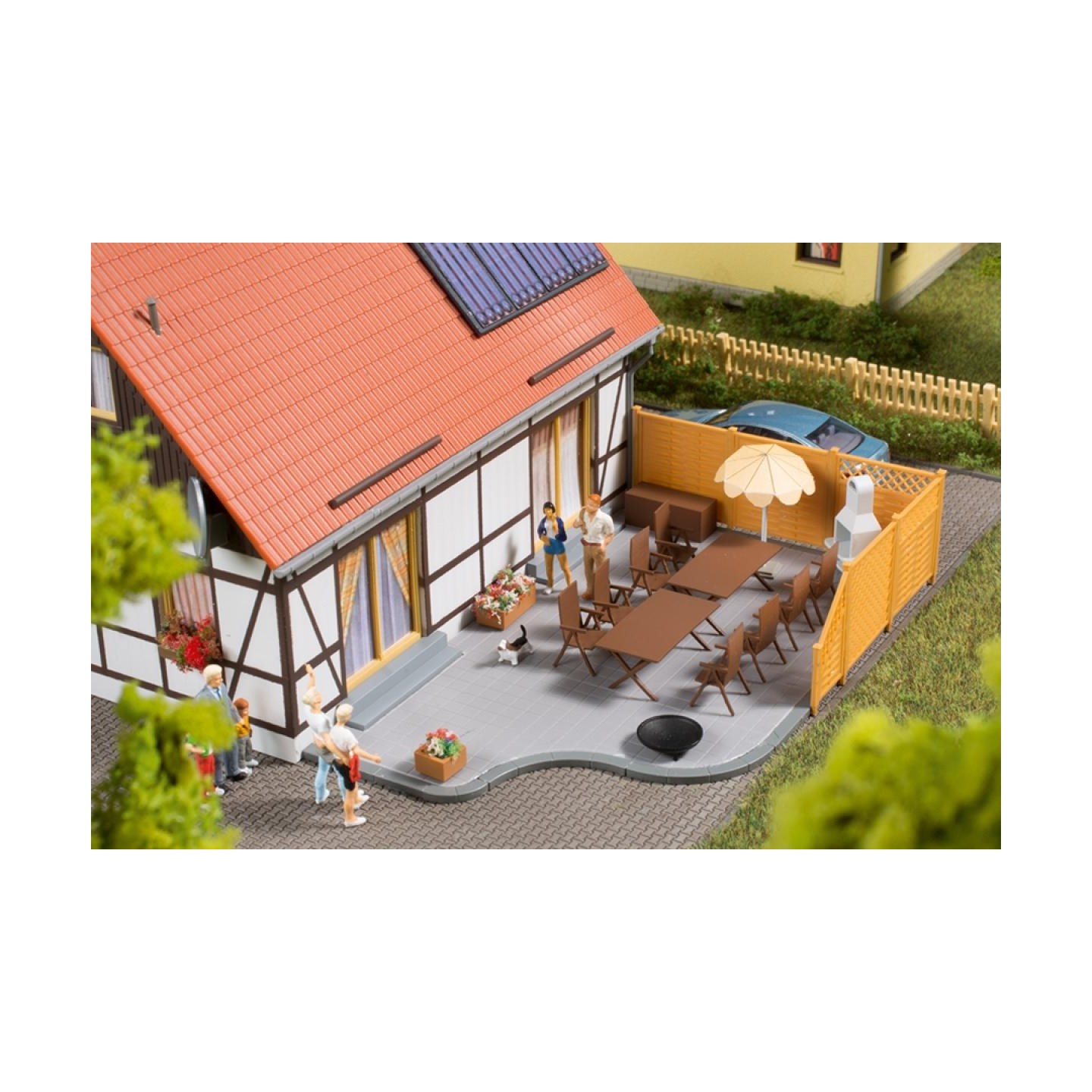 MOBILIARIO DE JARDIN AUHAGEN 41650 ESCALA H0