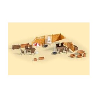 MOBILIARIO DE JARDIN AUHAGEN 41650 ESCALA H0