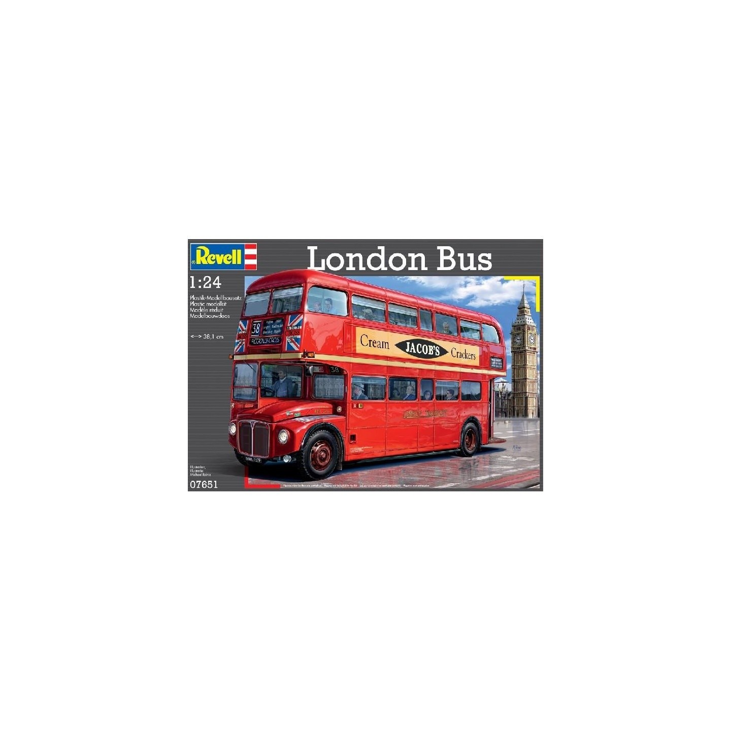 AUTOBUS LONDINENSE REVELL 1/24