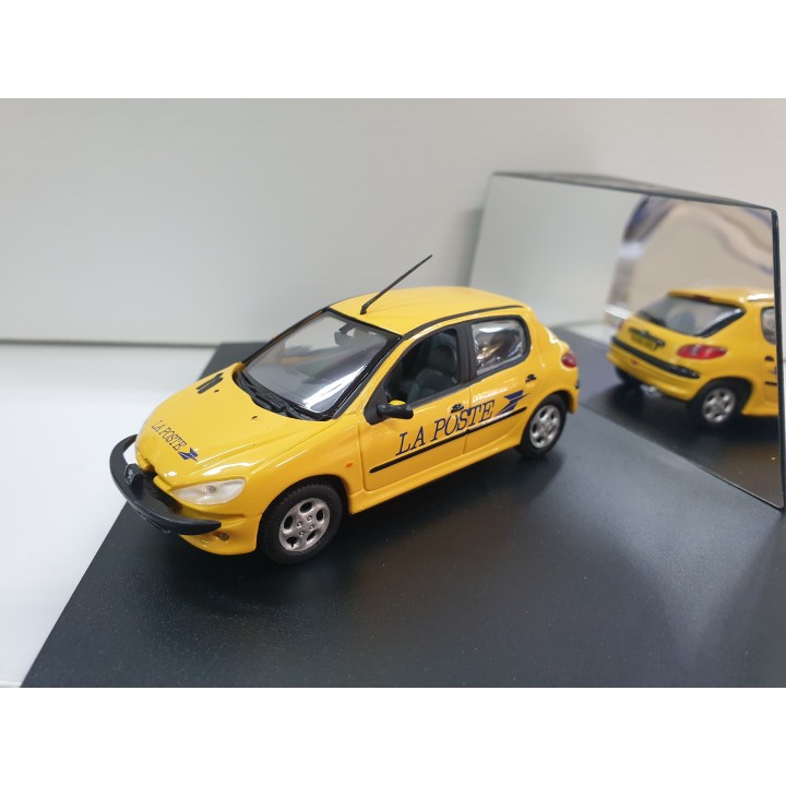PEUGEOT 206 LA POSTE AMARILLO NOREV 1/43