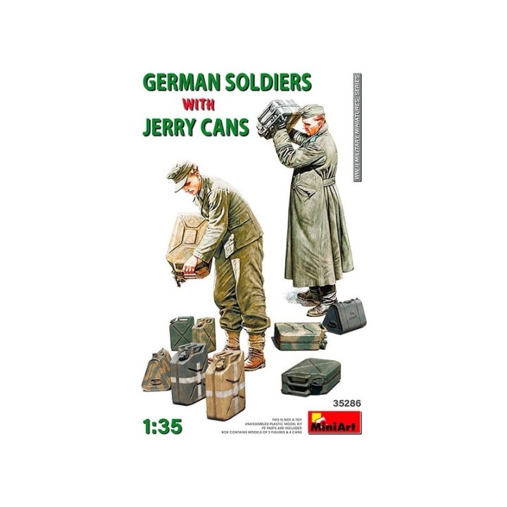 SOLDADOS ALMENAES CON GARRAFAS MINIART 35286 ESCALA 1/35
