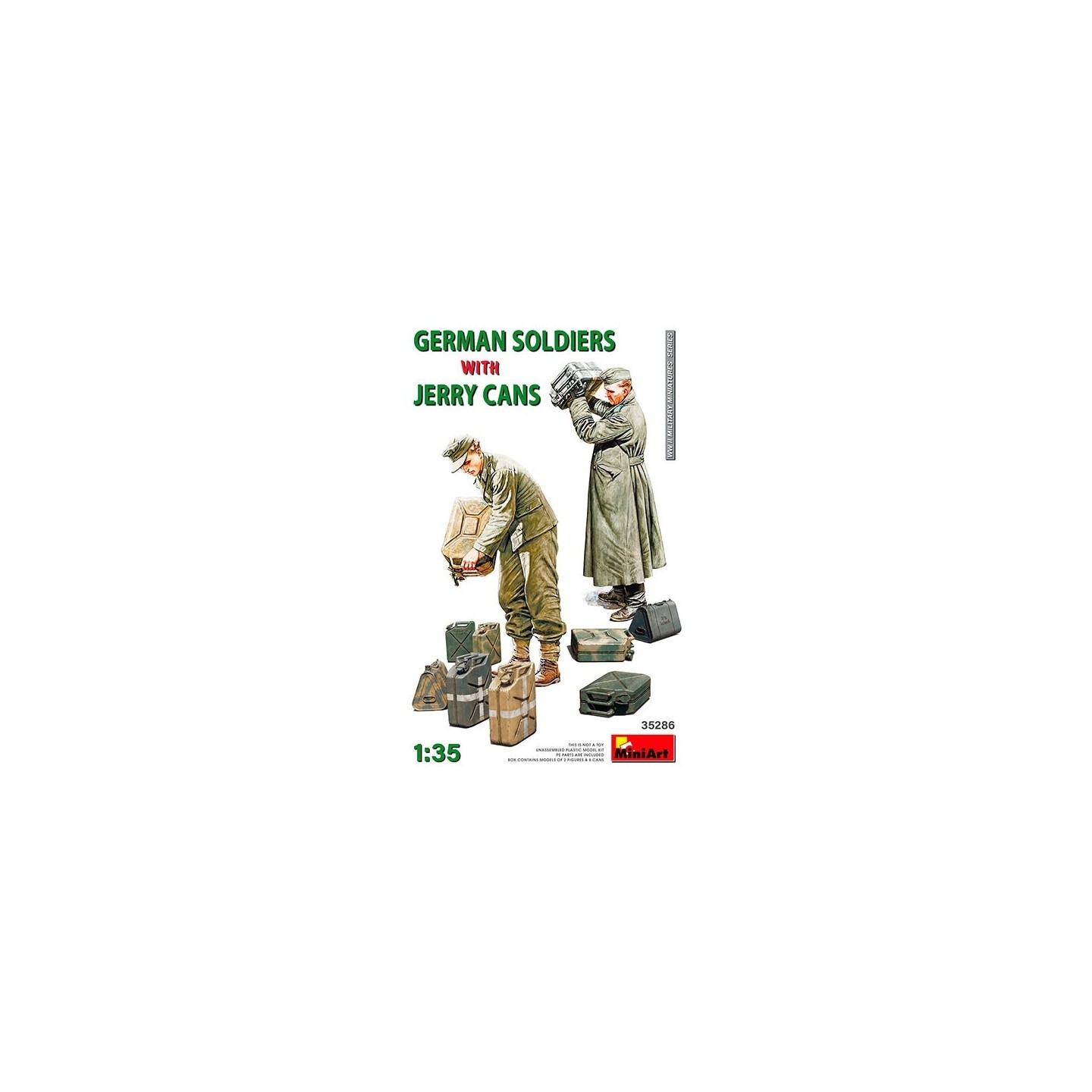 SOLDADOS ALMENAES CON GARRAFAS MINIART 35286 ESCALA 1/35