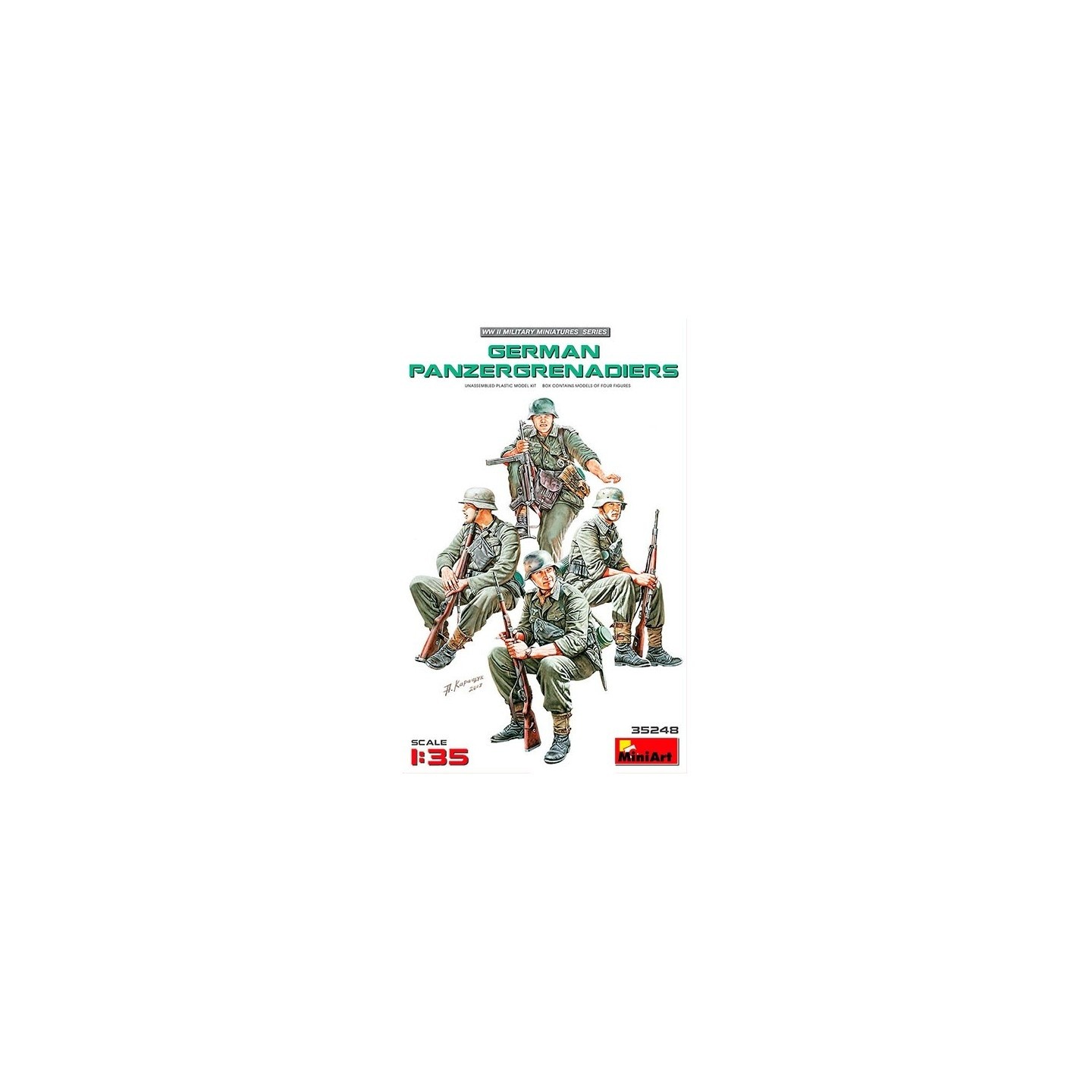 SOLDADOS ALEMANES MINIART 35248 ESCALA 1/35
