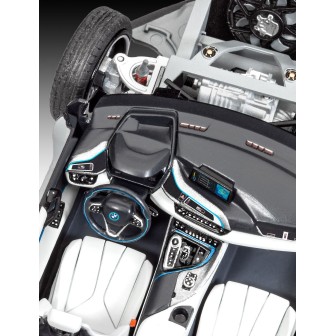 BMW i8 NEGRO REVELL 07008 ESCALA 1/24
