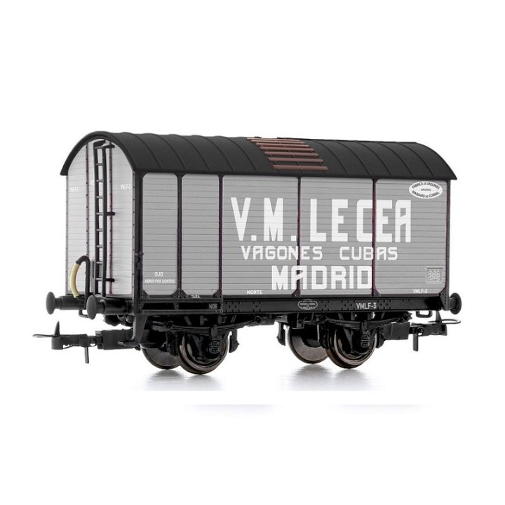 VAGON CERRRADO V.M. LECEA" NORTE ELECTROTREN HE6061 ESCALA H0"