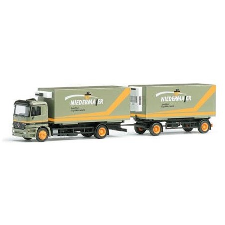 MERCEDES ACTROS M NIEDERMAIER" HERPA 145275 ESCALA 1/87"