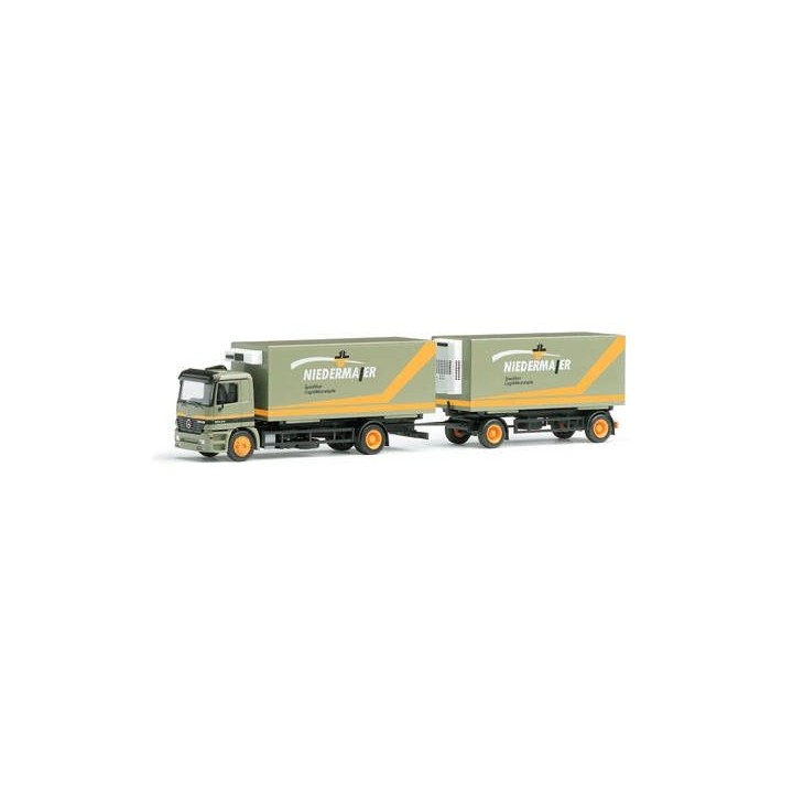 MERCEDES ACTROS M NIEDERMAIER" HERPA 145275 ESCALA 1/87"