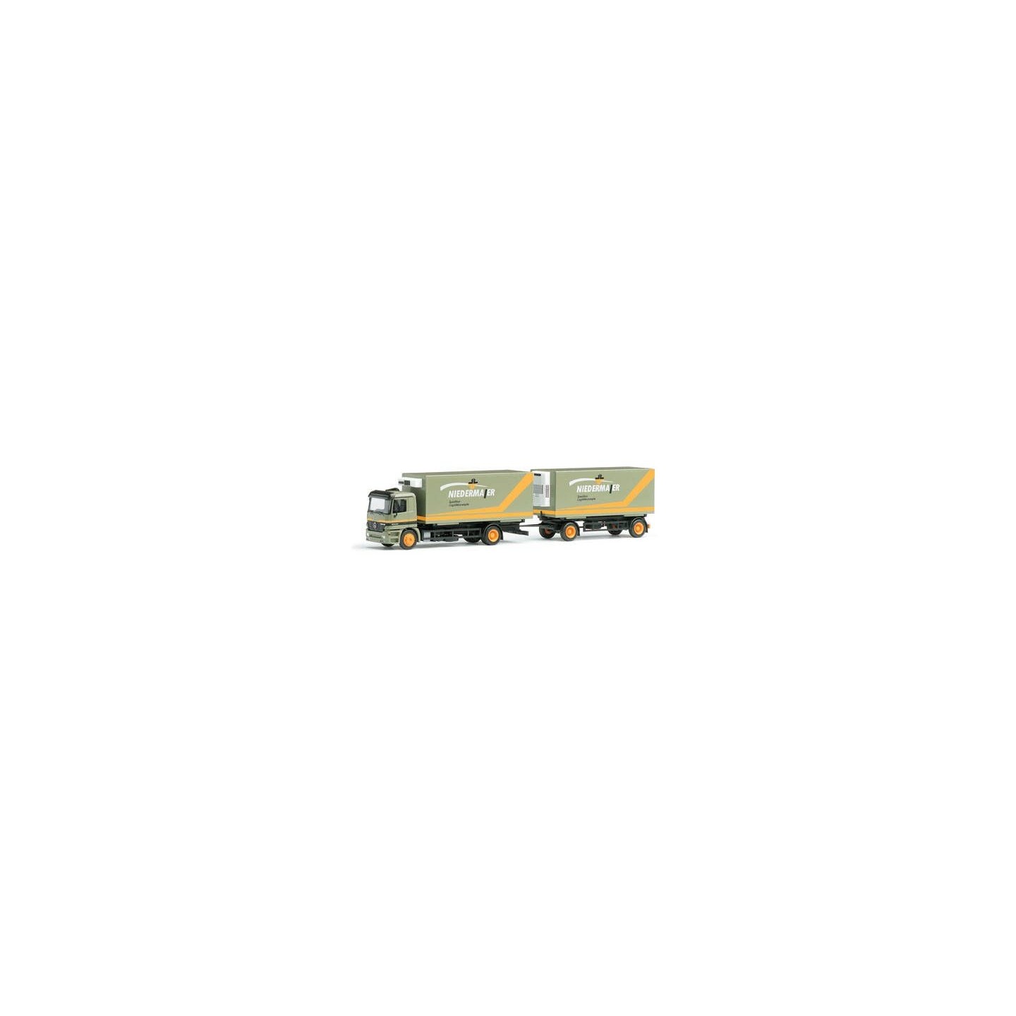 MERCEDES ACTROS M NIEDERMAIER" HERPA 145275 ESCALA 1/87"