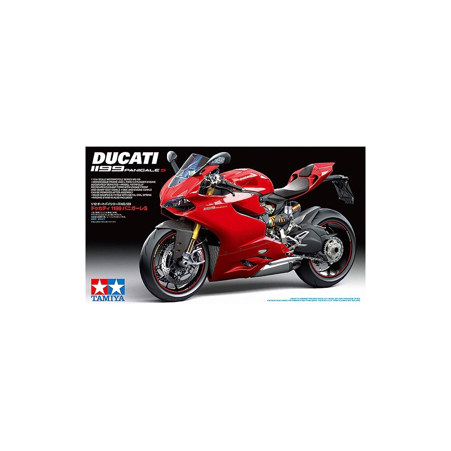 DUCATI 1199 PANIGALE S TAMIYA 1/12