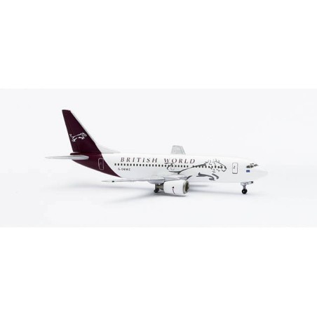 BOEING 737-300 BRITISH WORLD AIRLINES 1/400