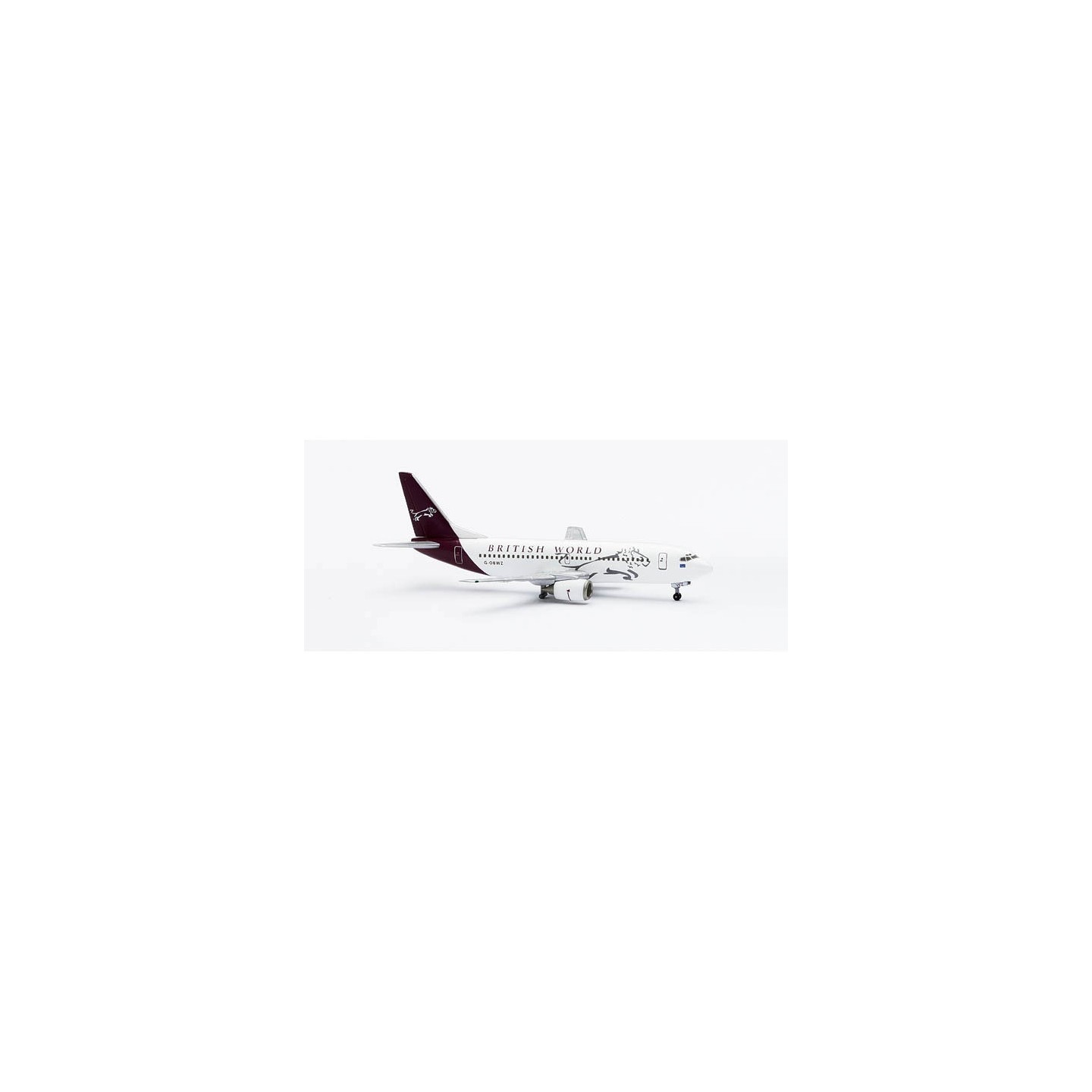 BOEING 737-300 BRITISH WORLD AIRLINES 1/400