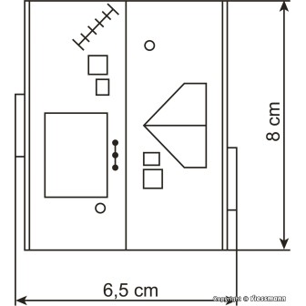 CASITA CON OFICINA DE CORREOS VOLLMER 47633 ESCALA N