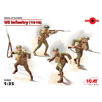 U.S. INFANTRY 1918 ICM 1/35