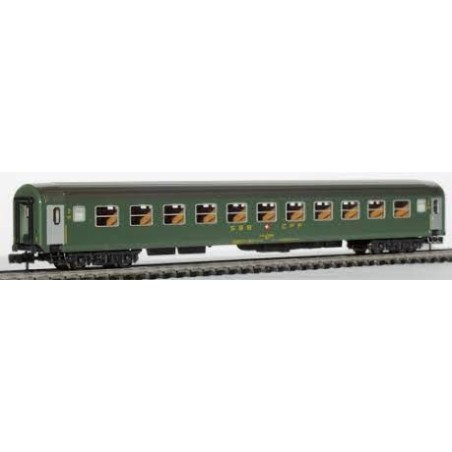 COCHE PASAJEROS SBB 2a CLASE KATO 23115 ESCALA N