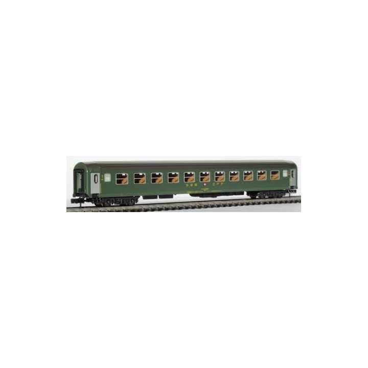 COCHE PASAJEROS SBB 2a CLASE KATO 23115 ESCALA N