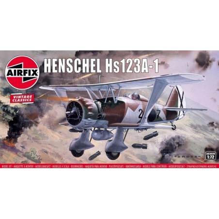 HENSCHEL Hs123A-1 AIRFIX 1/72