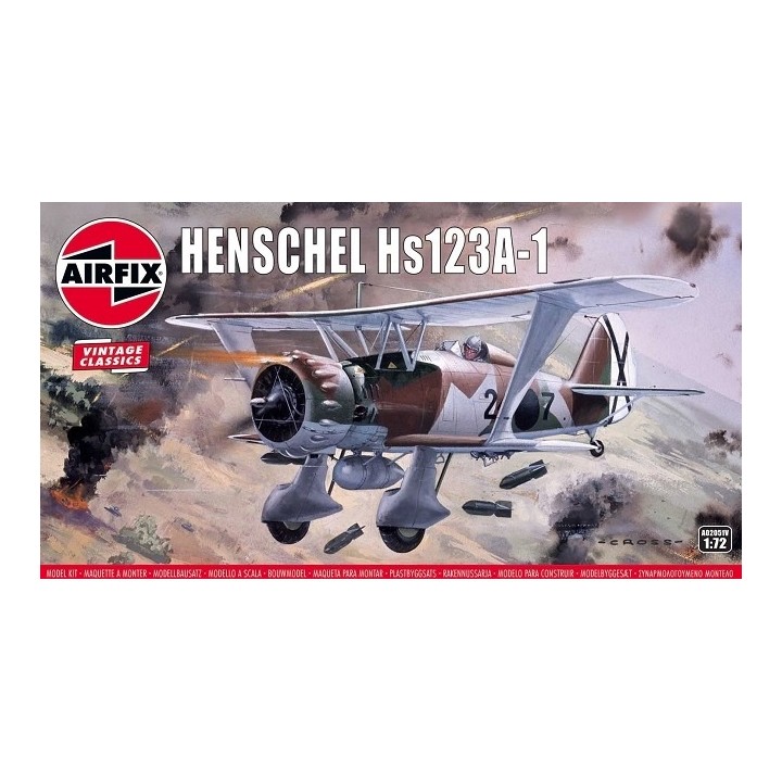 HENSCHEL Hs123A-1 AIRFIX 1/72