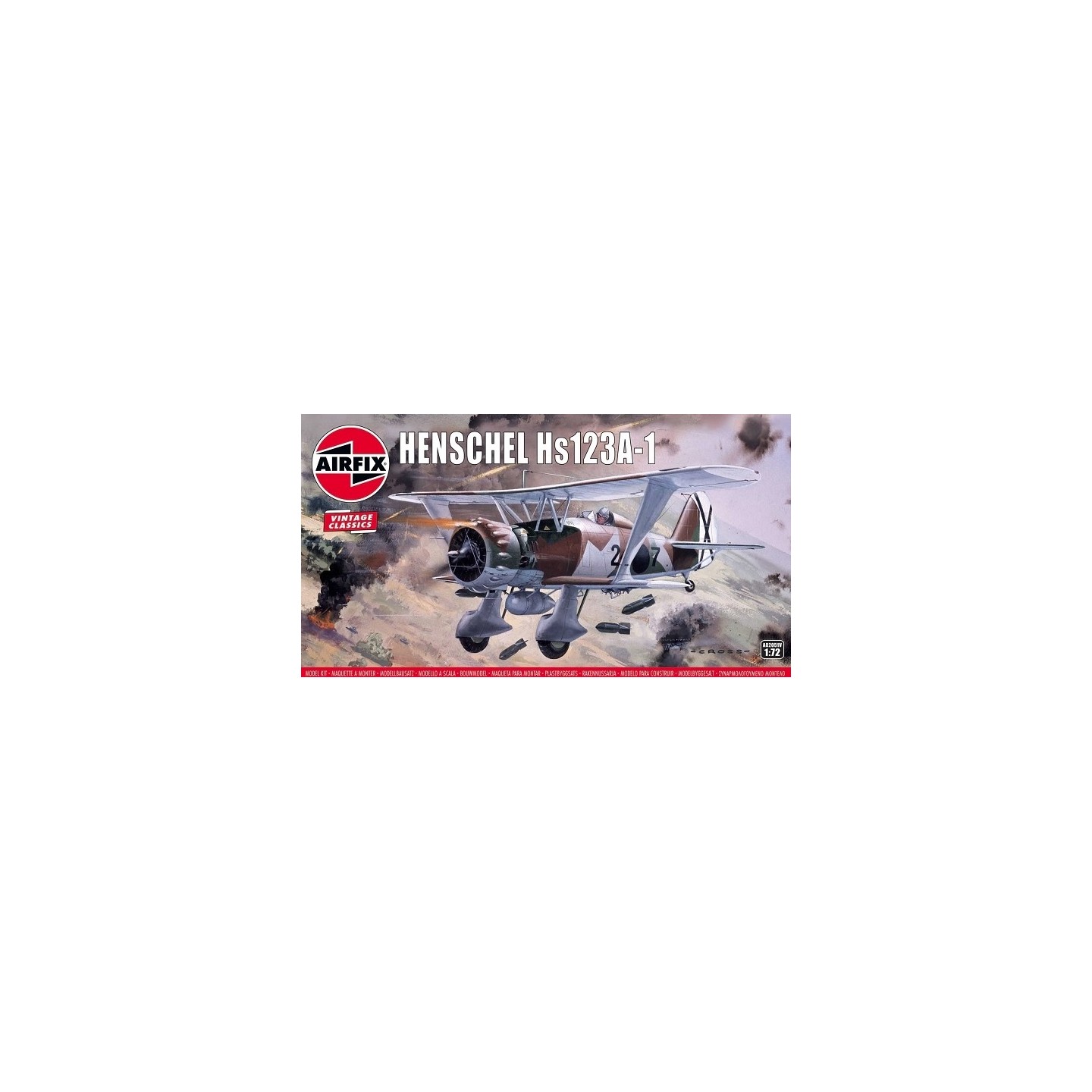 HENSCHEL Hs123A-1 AIRFIX 1/72