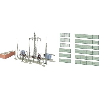SUBESTACIÓN ELÉCTRICA KIBRI 39840 ESCALA H0