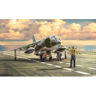 AV-8A HARRIER ITALERI 1410 ESCALA 1/72