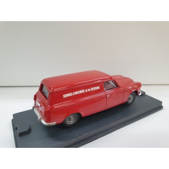 PEUGEOT 403 BREAK POMPIERS ROJO 1/43