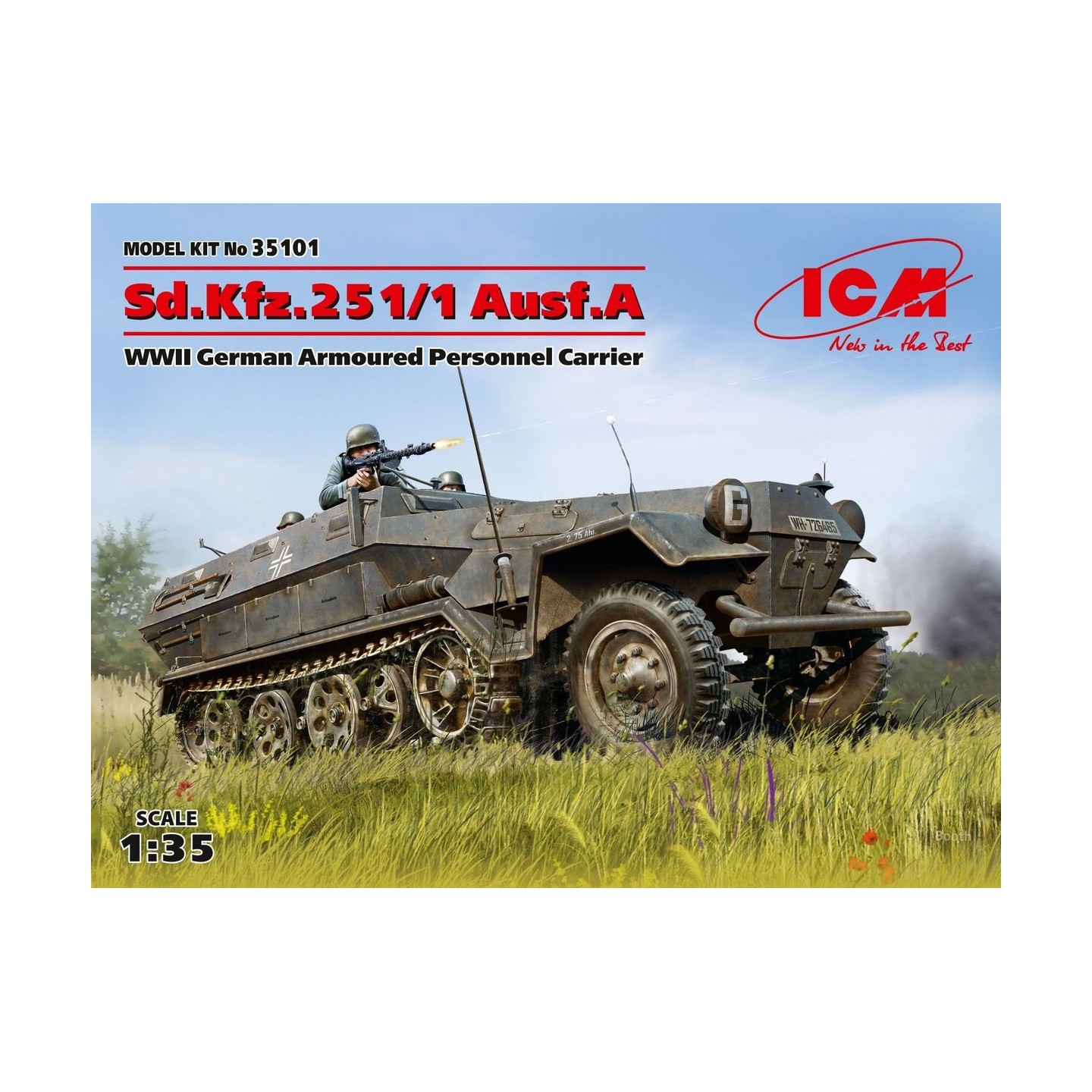 SD.KFZ.251/1 AUSF.A ICM 1/35
