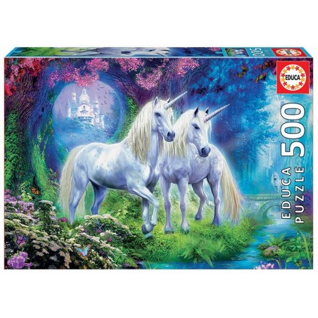 PUZZLE UNICORNIOS EN EL BOSQUE 500 EDUCA 17648
