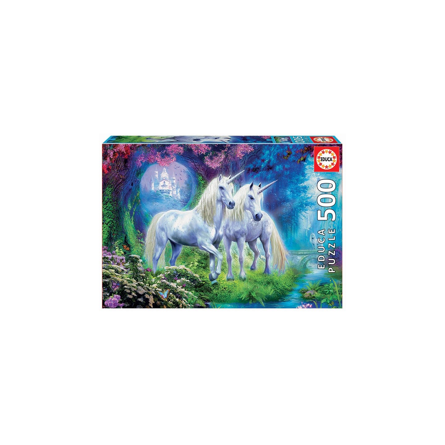 PUZZLE UNICORNIOS EN EL BOSQUE 500 EDUCA 17648