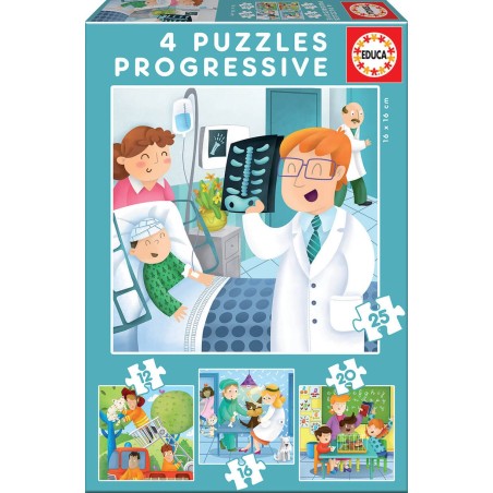 PUZZLE PROGRESIVO DE MAYOR QUIERO SER... EDUCA 17146