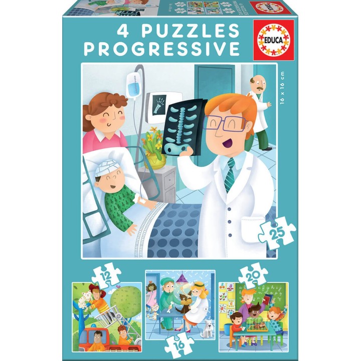 PUZZLE PROGRESIVO DE MAYOR QUIERO SER... EDUCA 17146