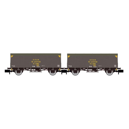 SET 2 VAGONES J300.000 RENFE ARNOLD HN6660 ESCALA N