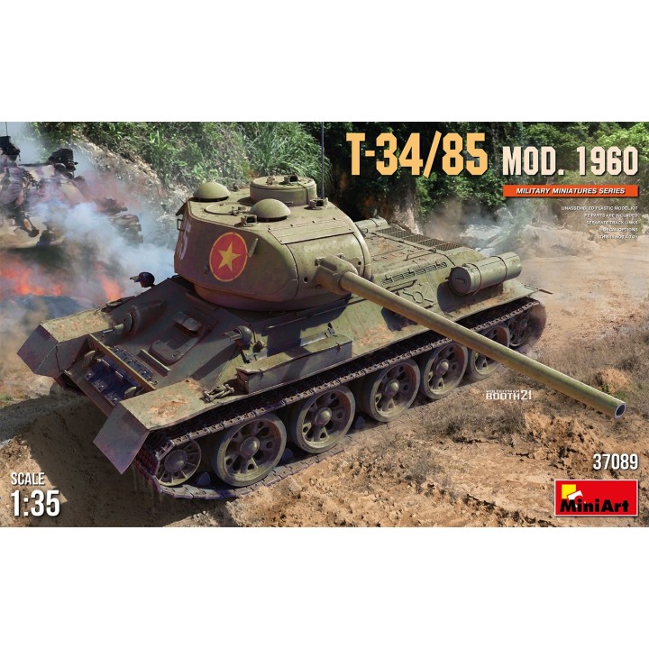 T34/85 MOD.1960 MINI ART 1/35