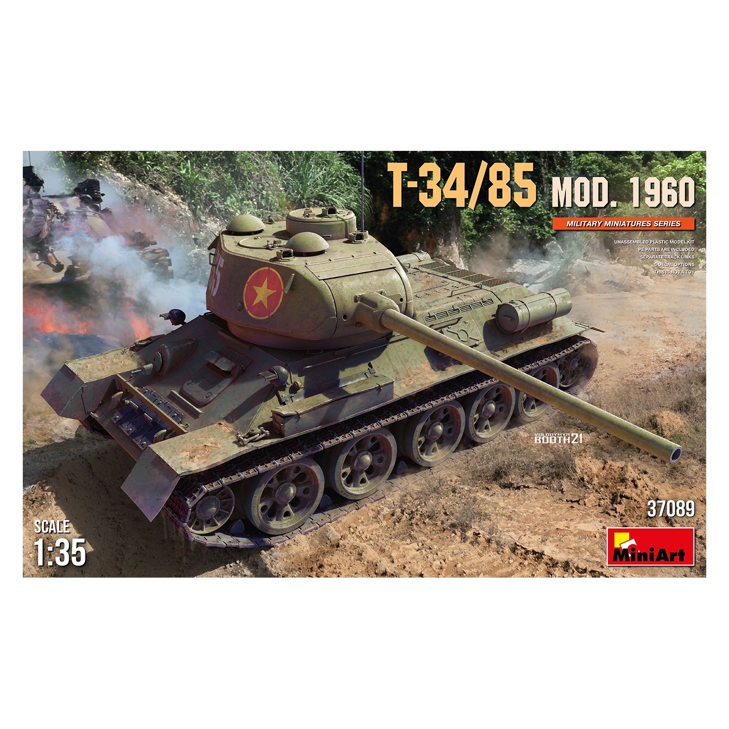 T34/85 MOD.1960 MINI ART 1/35