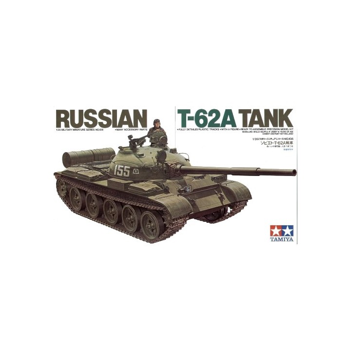 T-62A RUSO TAMIYA 35108 ESCALA 1/35