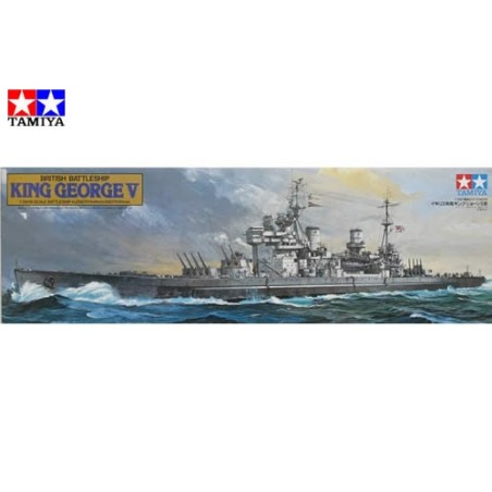 ACORAZADO BRITANICO KING GEORGE V TAMIYA 78010 ESCALA 1/350