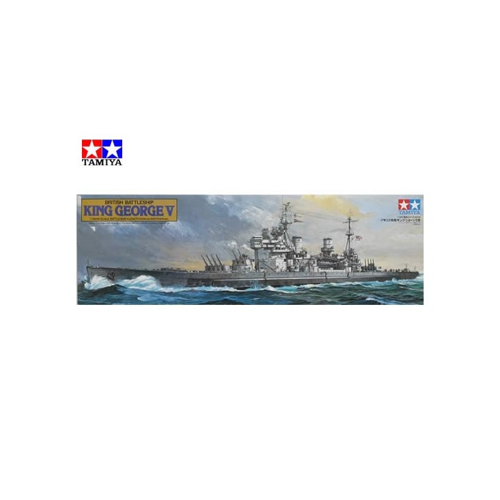 ACORAZADO BRITANICO KING GEORGE V TAMIYA 78010 ESCALA 1/350