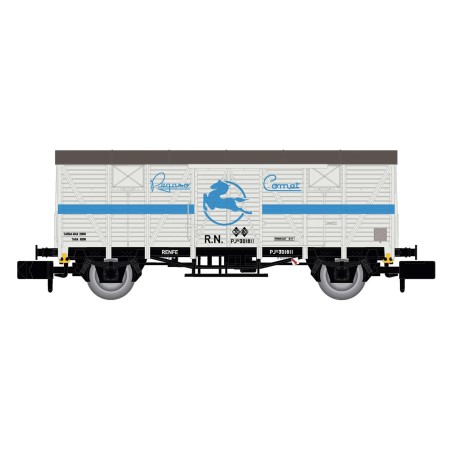 VAGÓN CERRADO J300.000 PEGASO" RENFE ARNOLD  HN6662 ESCALA N"