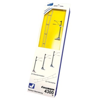 KIT INICIACIÓN CATENARIA VIESSMANN 4300 ESCALA N