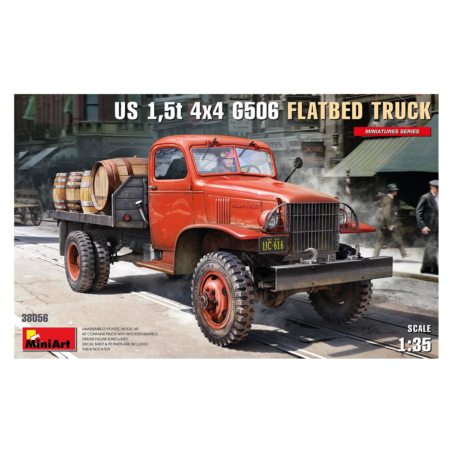 CAMION 4X4 G506 MINI ART 1/35
