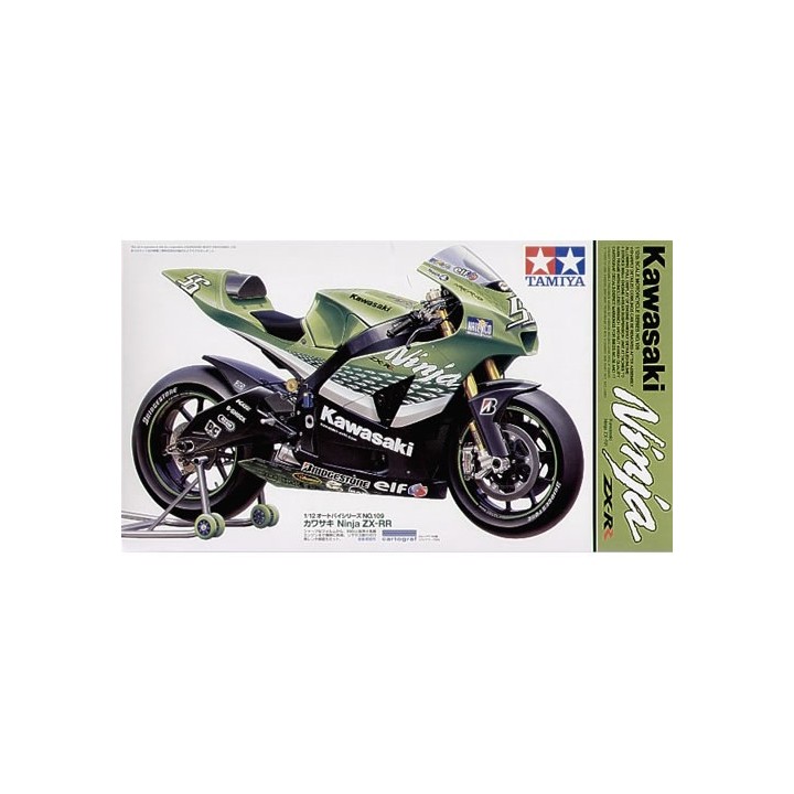 KAWASAKI NINJA ZX-RR (2007) TAMIYA 14109 ESCALA 1/12