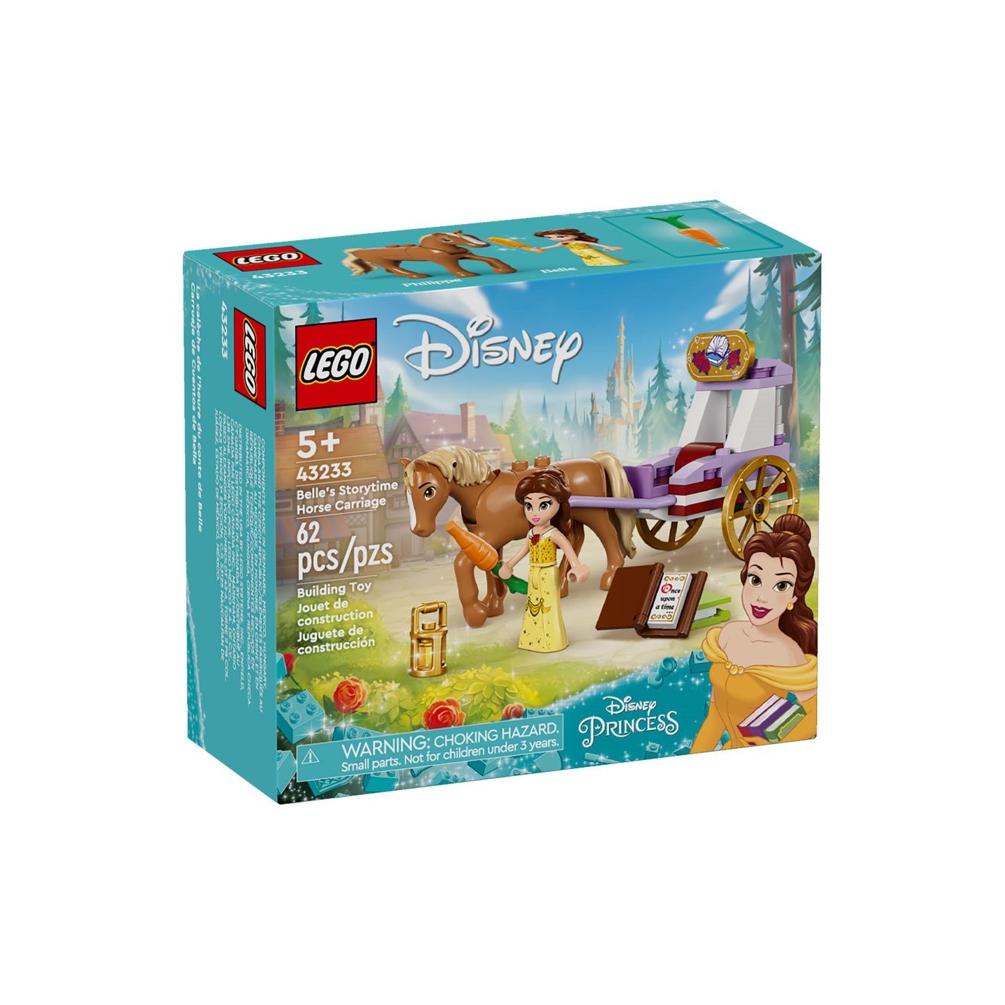 PRINCESA CON CABALLO LEGO 43233